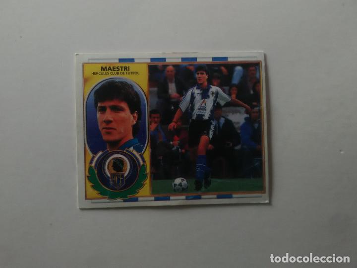 Figurine di Calcio: &Uacute;LTIMO FICHAJE 8 MAESTRI H&Eacute;RCULES CROMO FUTBOL LIGA EDICIONES ESTE 1996-1997 96-97
