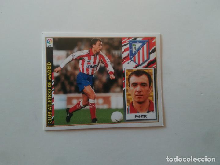 Figurine di Calcio: PANTIC ATL&Eacute;TICO MADRID CROMO FUTBOL LIGA EDICIONES ESTE 1997-1998 97-98
