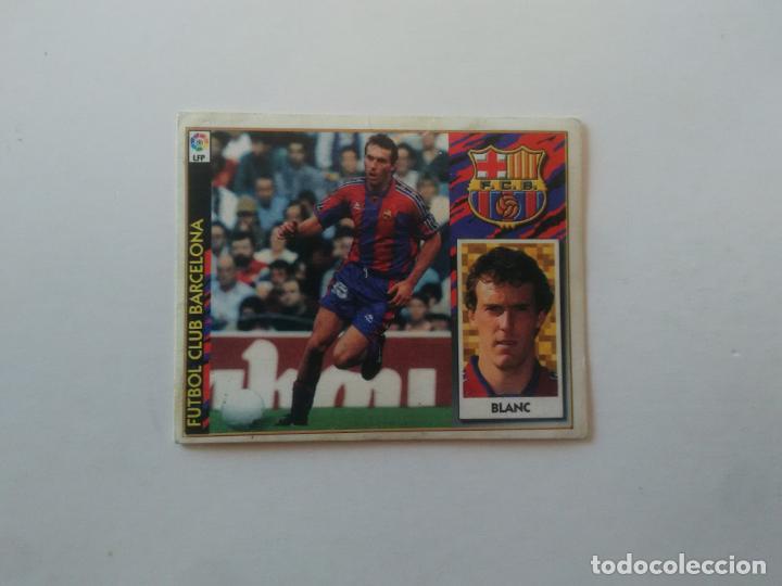 Fu&szlig;ball-Sticker: BLANC BARCELONA BAR&Ccedil;A CROMO FUTBOL LIGA EDICIONES ESTE 1997-1998 97-98