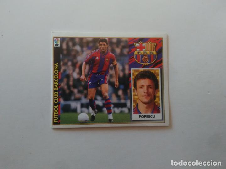 Fu&szlig;ball-Sticker: POPESCU BARCELONA BAR&Ccedil;A CROMO FUTBOL LIGA EDICIONES ESTE 1997-1998 97-98