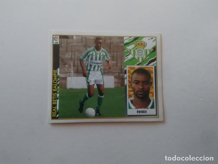 Fu&szlig;ball-Sticker: FINIDI BETIS CROMO FUTBOL LIGA EDICIONES ESTE 1997-1998 97-98