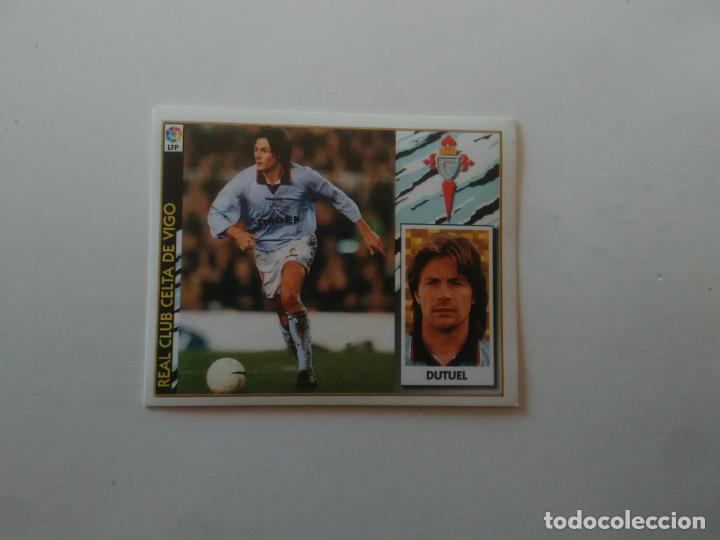 Figurine di Calcio: DUTUEL CELTA DE VIGO CROMO FUTBOL LIGA EDICIONES ESTE 1997-1998 97-98