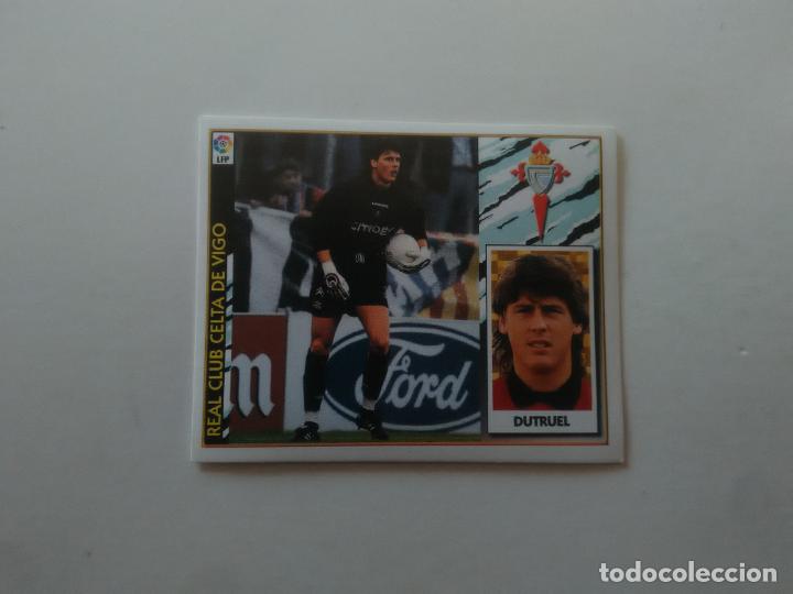Figurine di Calcio: DUTRUEL CELTA DE VIGO CROMO FUTBOL LIGA EDICIONES ESTE 1997-1998 97-98