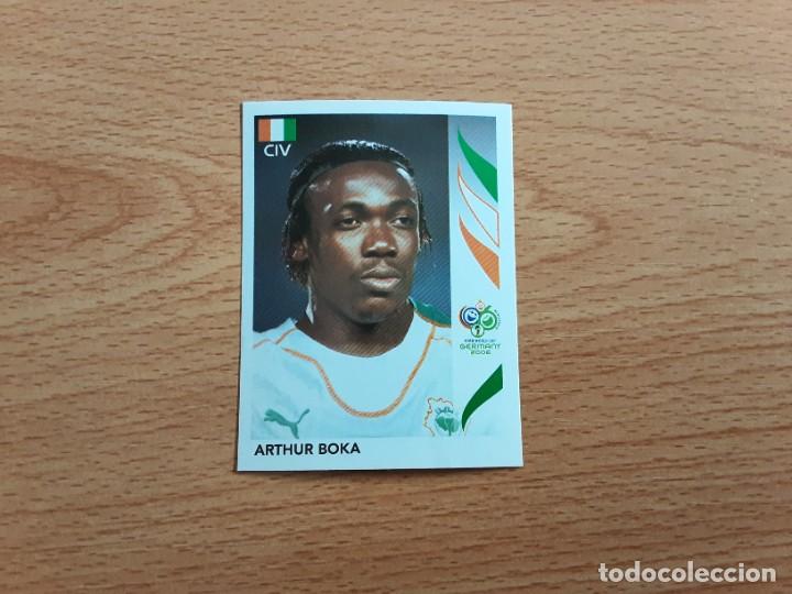 Figurine di Calcio: CROMO FUTBOL MUNDIAL 2006 EDITORIAL PANINI 191.BOKA-COSTA DE MARFIL-NUNCA PEGADO