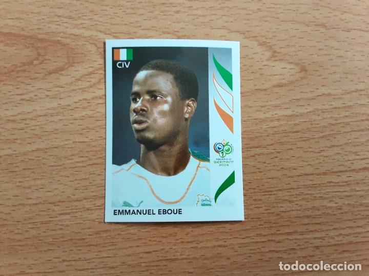Cromos de F&uacute;tbol: CROMO FUTBOL MUNDIAL 2006 EDITORIAL PANINI 193.EBOUE-COSTA DE MARFIL-NUNCA PEGADO