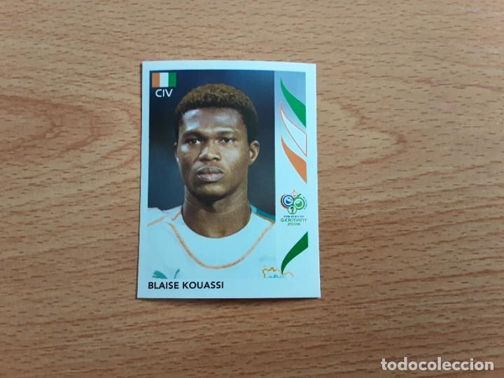 Figurine di Calcio: CROMO FUTBOL MUNDIAL 2006 EDITORIAL PANINI 194.KOUASSI-COSTA DE MARFIL-NUNCA PEGADO