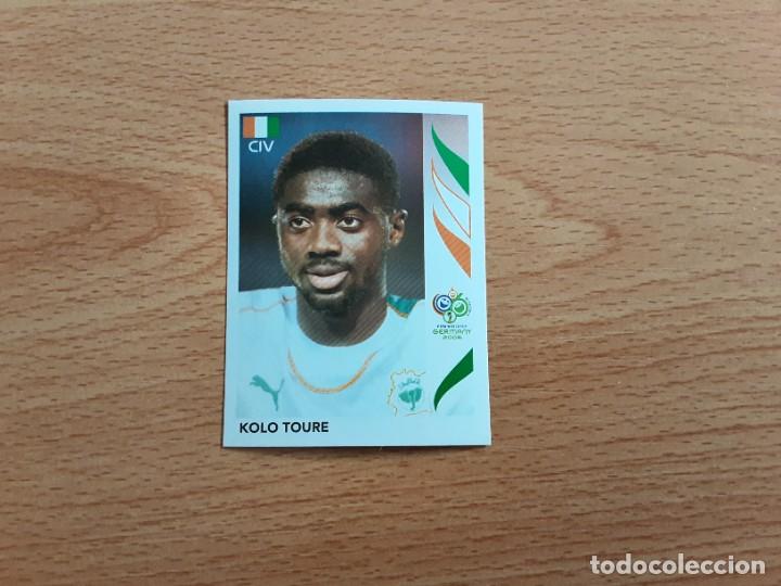 Cromos de f&uacute;tbol: CROMO FUTBOL MUNDIAL 2006 EDITORIAL PANINI 195.TOURE-COSTA DE MARFIL-NUNCA PEGADO