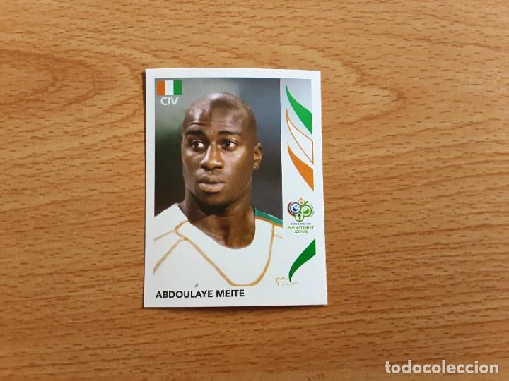 Cromos de f&uacute;tbol: CROMO FUTBOL MUNDIAL 2006 EDITORIAL PANINI 199.MEITE-COSTA DE MARFIL-NUNCA PEGADO