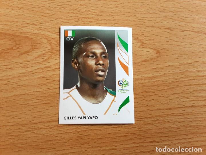 Figurine di Calcio: CROMO FUTBOL MUNDIAL 2006 EDITORIAL PANINI 201.YAPO-COSTA DE MARFIL-NUNCA PEGADO