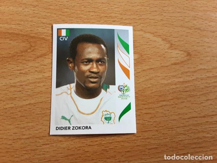 Figurine di Calcio: CROMO FUTBOL MUNDIAL 2006 EDITORIAL PANINI 202.ZOKORA-COSTA DE MARFIL-NUNCA PEGADO