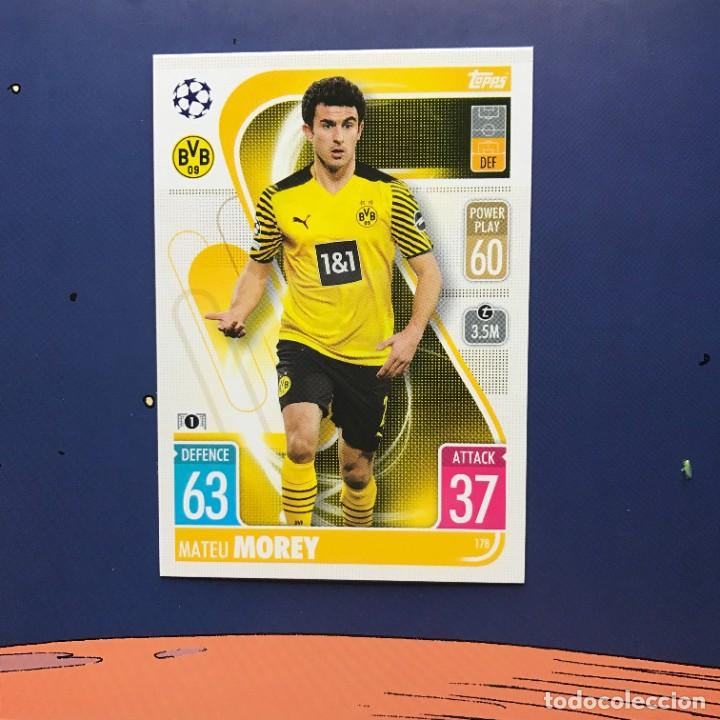 Fu&szlig;ball-Sticker: MOREY 178 - BORUSSIA DORTMUND BVB - TOPPS MATCH ATTAX UCL 2021 2022 -
