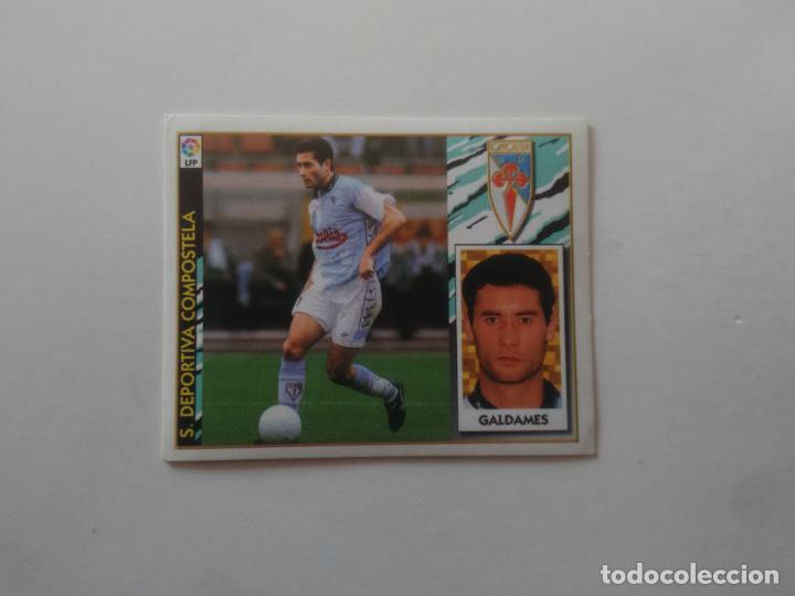 Fu&szlig;ball-Sticker: GALDAMES BAJA COMPOSTELA CROMO FUTBOL LIGA EDICIONES ESTE 1997-1998 97-98