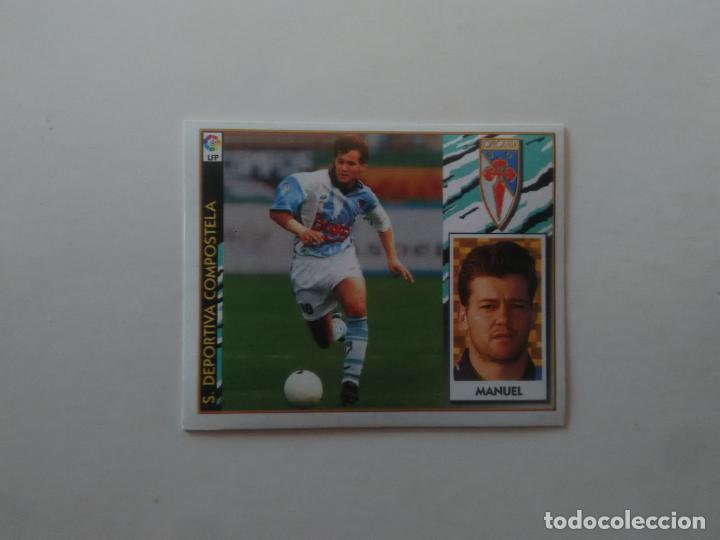 Fu&szlig;ball-Sticker: MANUEL COMPOSTELA CROMO FUTBOL LIGA EDICIONES ESTE 1997-1998 97-98