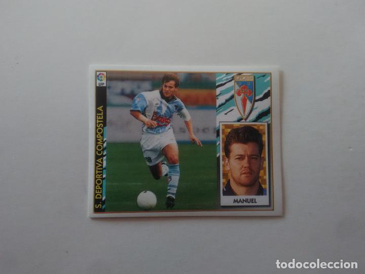 Fu&szlig;ball-Sticker: MANUEL COMPOSTELA CROMO FUTBOL LIGA EDICIONES ESTE 1997-1998 97-98