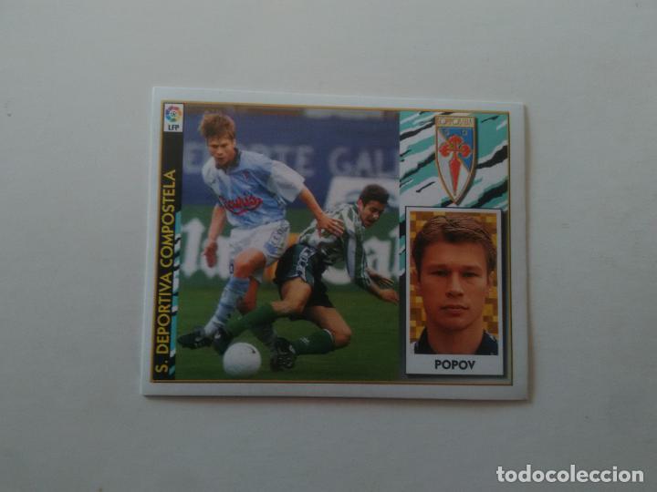 Fu&szlig;ball-Sticker: POPOV COMPOSTELA CROMO FUTBOL LIGA EDICIONES ESTE 1997-1998 97-98
