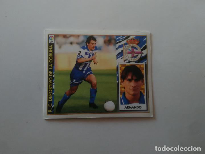 Fu&szlig;ball-Sticker: ARMANDO DEPORTIVO CORU&Ntilde;A CROMO FUTBOL LIGA EDICIONES ESTE 1997-1998 97-98