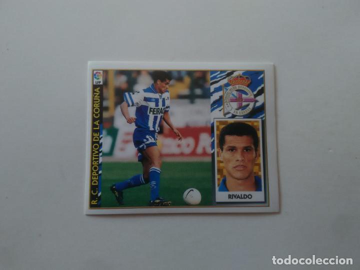 Cromos de Futebol: RIVALDO BAJA DEPORTIVO CORU&Ntilde;A CROMO FUTBOL LIGA EDICIONES ESTE 1997-1998 97-98
