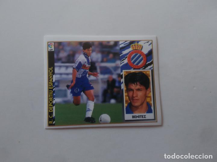 Figurine di Calcio: BENITEZ ESPANYOL ESPA&Ntilde;OL CROMO FUTBOL LIGA EDICIONES ESTE 1997-1998 97-98
