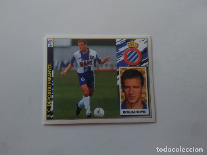Figurine di Calcio: BOGDANOVIC ESPANYOL ESPA&Ntilde;OL CROMO FUTBOL LIGA EDICIONES ESTE 1997-1998 97-98