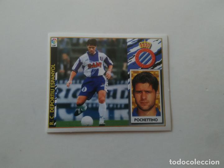 Fu&szlig;ball-Sticker: POCHETTINO ESPANYOL ESPA&Ntilde;OL CROMO FUTBOL LIGA EDICIONES ESTE 1997-1998 97-98