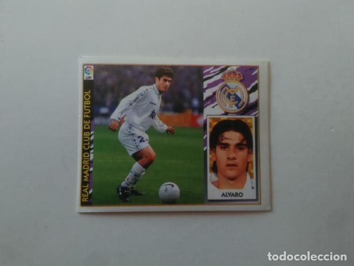 Figurine di Calcio: ALVARO REAL MADRID CROMO FUTBOL LIGA EDICIONES ESTE 1997-1998 97-98