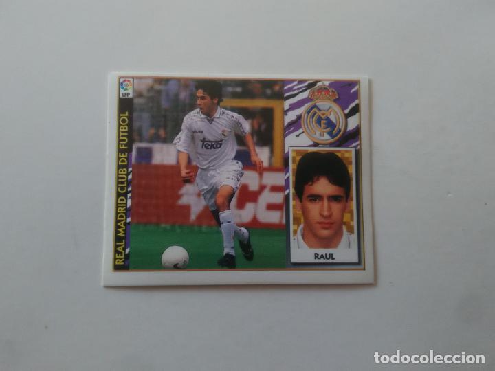 Football Stickers: RAUL REAL MADRID CROMO FUTBOL LIGA EDICIONES ESTE 1997-1998 97-98
