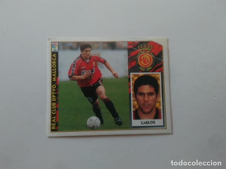Fu&szlig;ball-Sticker: CARLOS BAJA MALLORCA CROMO FUTBOL LIGA EDICIONES ESTE 1997-1998 97-98