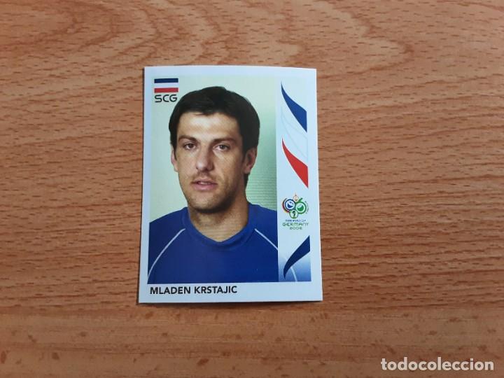 Cromos de F&uacute;tbol: CROMO FUTBOL MUNDIAL 2006 EDITORIAL PANINI 212.KRSTAJIC-SERBIA-NUNCA PEGADO