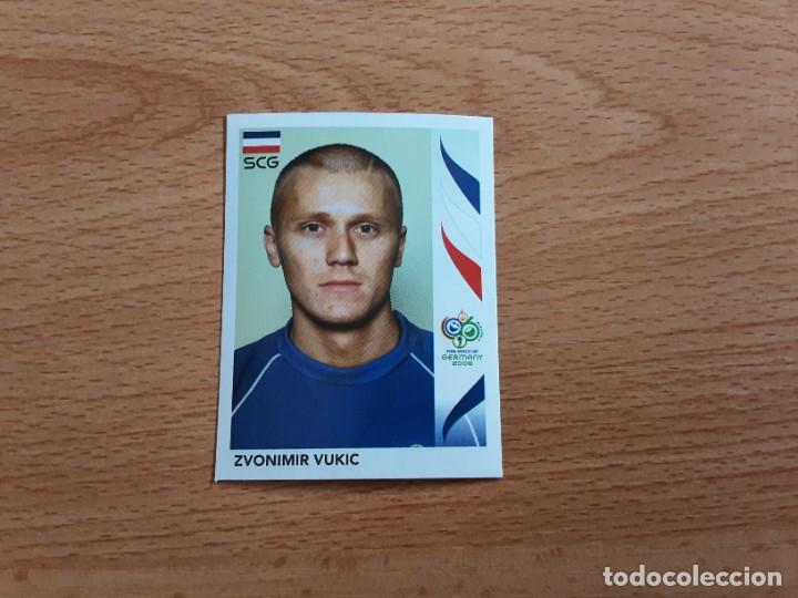 Cromos de F&uacute;tbol: CROMO FUTBOL MUNDIAL 2006 EDITORIAL PANINI 221.VUKIC-SERBIA-NUNCA PEGADO