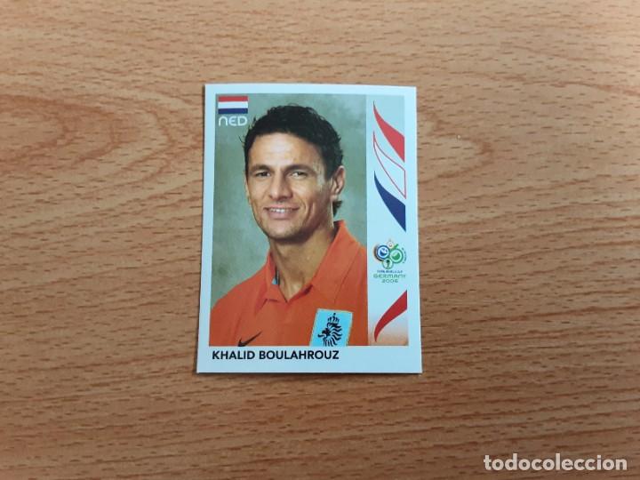 Cromos de F&uacute;tbol: CROMO FUTBOL MUNDIAL 2006 EDITORIAL PANINI 229.BOULAHROUZ-HOLANDA-NUNCA PEGADO