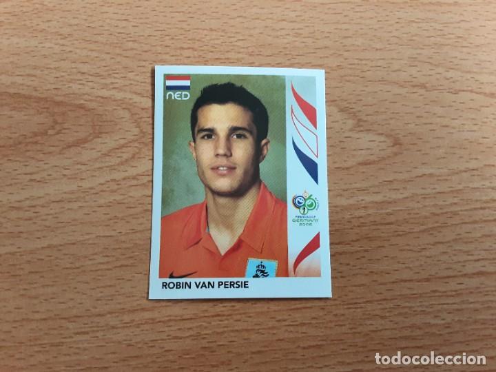 Cromos de Futebol: CROMO FUTBOL MUNDIAL 2006 EDITORIAL PANINI 242.VAN PERSIE-HOLANDA-NUNCA PEGADO