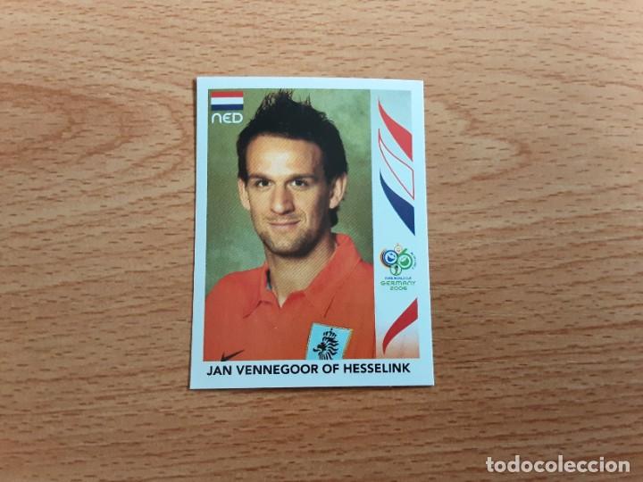 Cromos de F&uacute;tbol: CROMO FUTBOL MUNDIAL 2006 EDITORIAL PANINI 243.VENNEGOOR OF HESSELINK-HOLANDA-NUNCA PEGADO