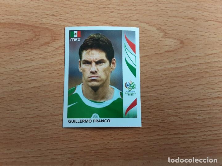 Cromos de F&uacute;tbol: CROMO FUTBOL MUNDIAL 2006 EDITORIAL PANINI 252.FRANCO-MEXICO-NUNCA PEGADO