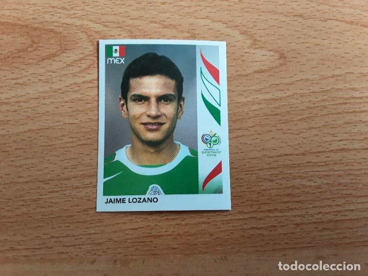 Cromos de F&uacute;tbol: CROMO FUTBOL MUNDIAL 2006 EDITORIAL PANINI 253.LOZANO-MEXICO-NUNCA PEGADO