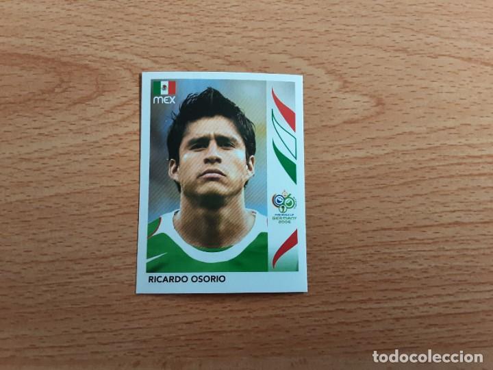 Cromos de F&uacute;tbol: CROMO FUTBOL MUNDIAL 2006 EDITORIAL PANINI 255.OSORIO-MEXICO-NUNCA PEGADO