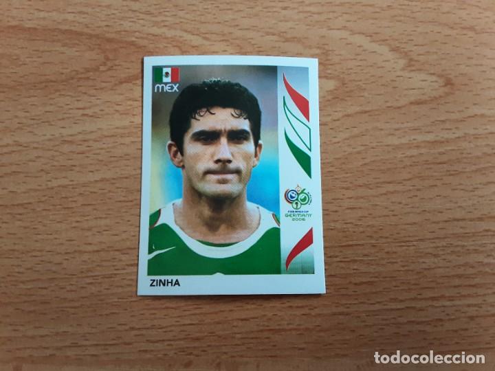 Cromos de F&uacute;tbol: CROMO FUTBOL MUNDIAL 2006 EDITORIAL PANINI 258.ZINHA-MEXICO-NUNCA PEGADO