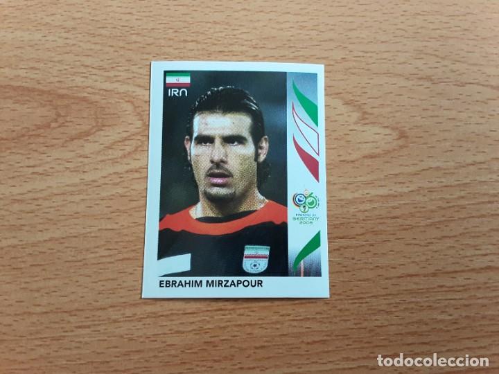 Cromos de Futebol: CROMO FUTBOL MUNDIAL 2006 EDITORIAL PANINI 265.MIRZAPOUR-IRAN-NUNCA PEGADO