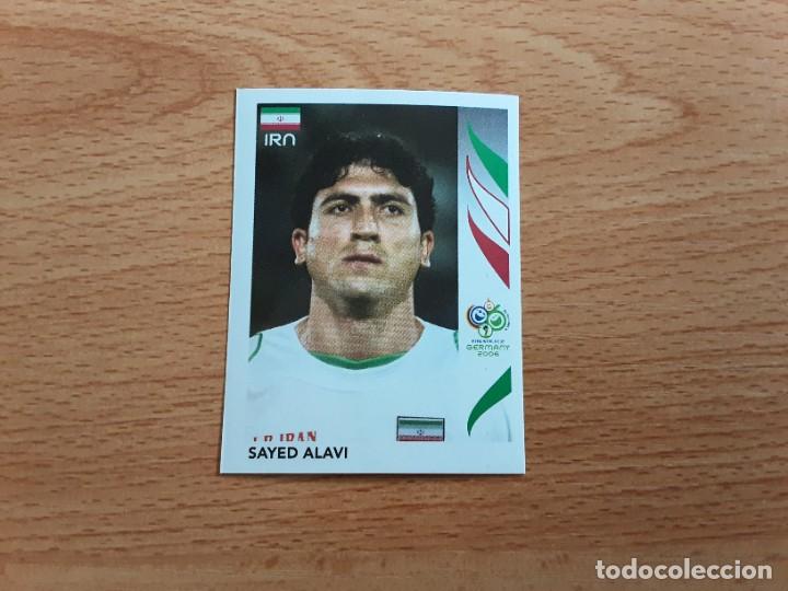 Cromos de F&uacute;tbol: CROMO FUTBOL MUNDIAL 2006 EDITORIAL PANINI 266.ALAVI-IRAN-NUNCA PEGADO