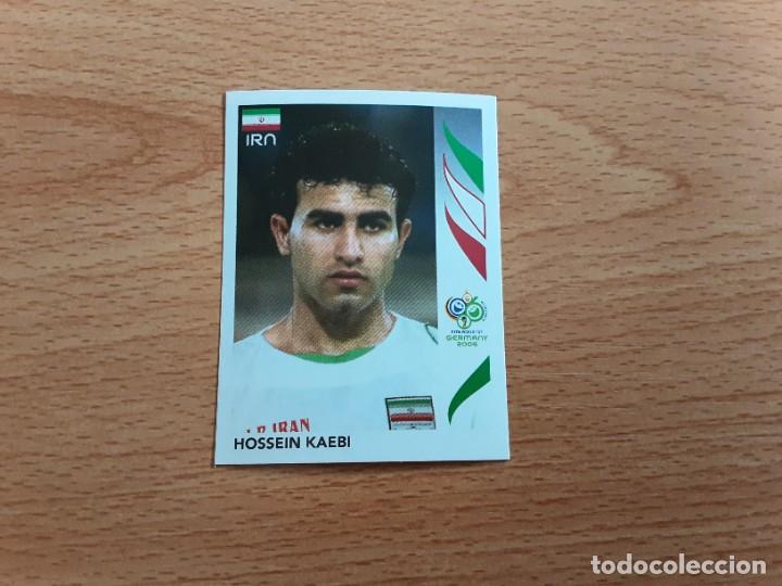 Figurine di Calcio: CROMO FUTBOL MUNDIAL 2006 EDITORIAL PANINI 268.KAEBI-IRAN-NUNCA PEGADO