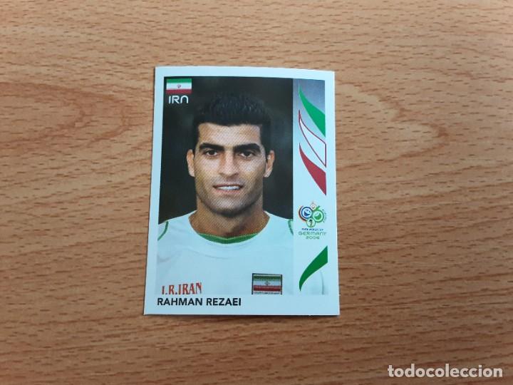 Cromos de F&uacute;tbol: CROMO FUTBOL MUNDIAL 2006 EDITORIAL PANINI 270.REZAEI-IRAN-NUNCA PEGADO