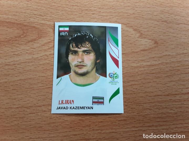 Cromos de Futebol: CROMO FUTBOL MUNDIAL 2006 EDITORIAL PANINI 272.KAZEMEYAN-IRAN-NUNCA PEGADO