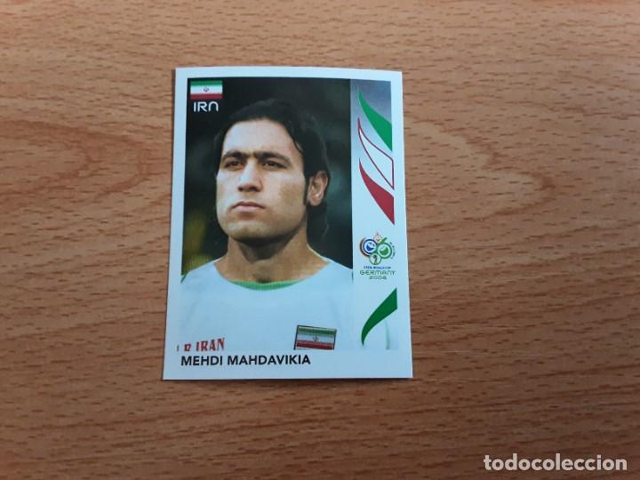 Cromos de F&uacute;tbol: CROMO FUTBOL MUNDIAL 2006 EDITORIAL PANINI 273.MAHDAVIKIA-IRAN-NUNCA PEGADO