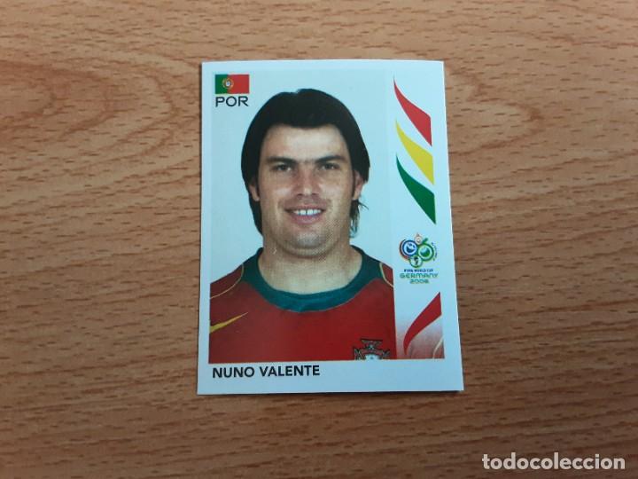 Cromos de Futebol: CROMO FUTBOL MUNDIAL 2006 EDITORIAL PANINI 288.VALENTE-PORTUGAL-NUNCA PEGADO