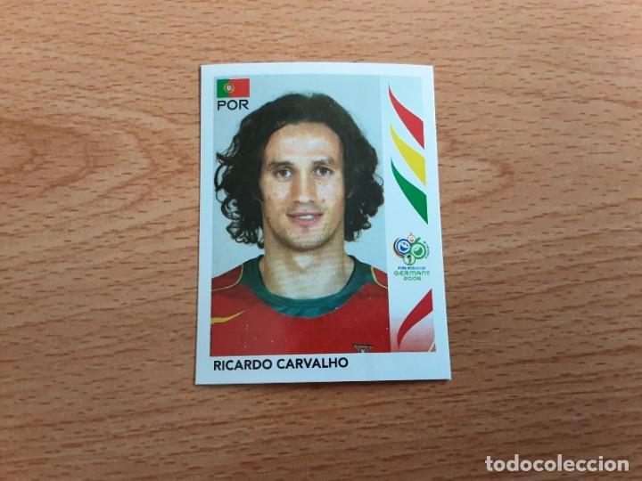 Cromos de F&uacute;tbol: CROMO FUTBOL MUNDIAL 2006 EDITORIAL PANINI 290.CARVALHO-PORTUGAL-NUNCA PEGADO