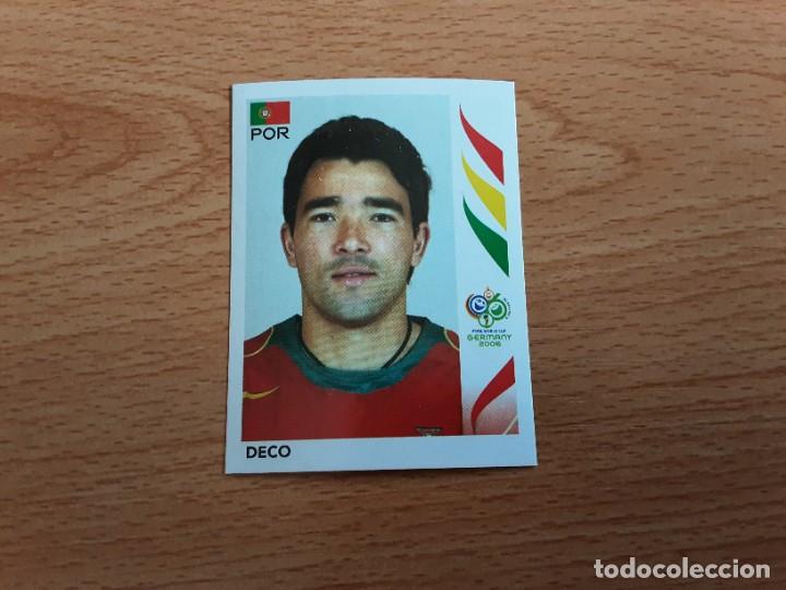 Cromos de Futebol: CROMO FUTBOL MUNDIAL 2006 EDITORIAL PANINI 292.DECO-PORTUGAL-NUNCA PEGADO