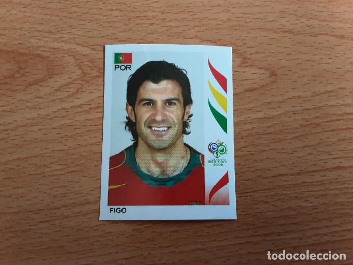 Cartes &agrave; collectionner de Football: CROMO FUTBOL MUNDIAL 2006 EDITORIAL PANINI 293.FIGO-PORTUGAL-NUNCA PEGADO