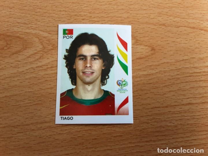 Cromos de F&uacute;tbol: CROMO FUTBOL MUNDIAL 2006 EDITORIAL PANINI 297.TIAGO-PORTUGAL-NUNCA PEGADO