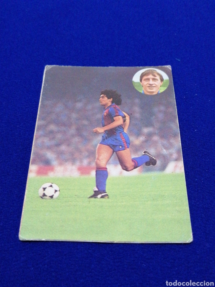 Cromos de F&uacute;tbol: APRENDE A JUGAR A F&Uacute;TBOL CON JOHAN CRUYFF - MARADONA N&Uacute;MERO 199