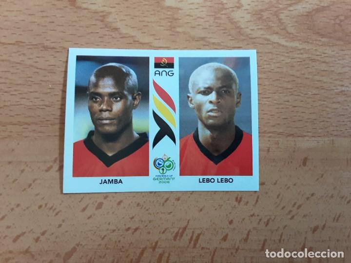 Cromos de F&uacute;tbol: CROMO FUTBOL MUNDIAL 2006 EDITORIAL PANINI 304.JAMBA/LEBO-ANGOLA-NUNCA PEGADO