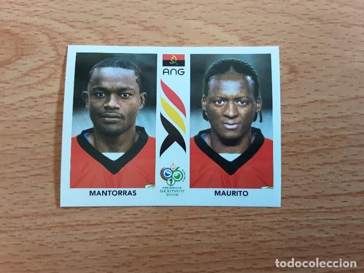 Cromos de Futebol: CROMO FUTBOL MUNDIAL 2006 EDITORIAL PANINI 310.MANTORRAS/MAURITO-ANGOLA-NUNCA PEGADO